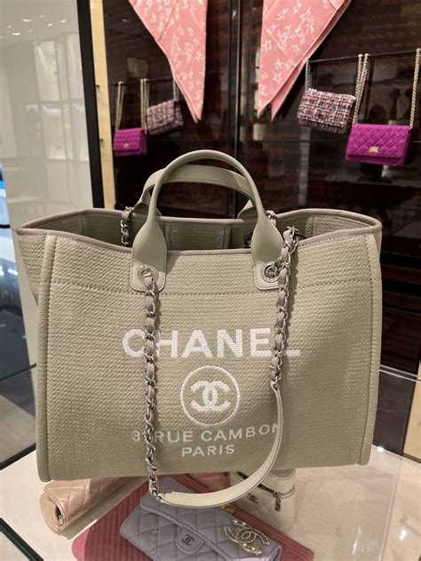 chanel deauville tote buy|chanel deauville tote 2022.